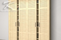 Рамочный фасад Жалюзийный FS40 шпон